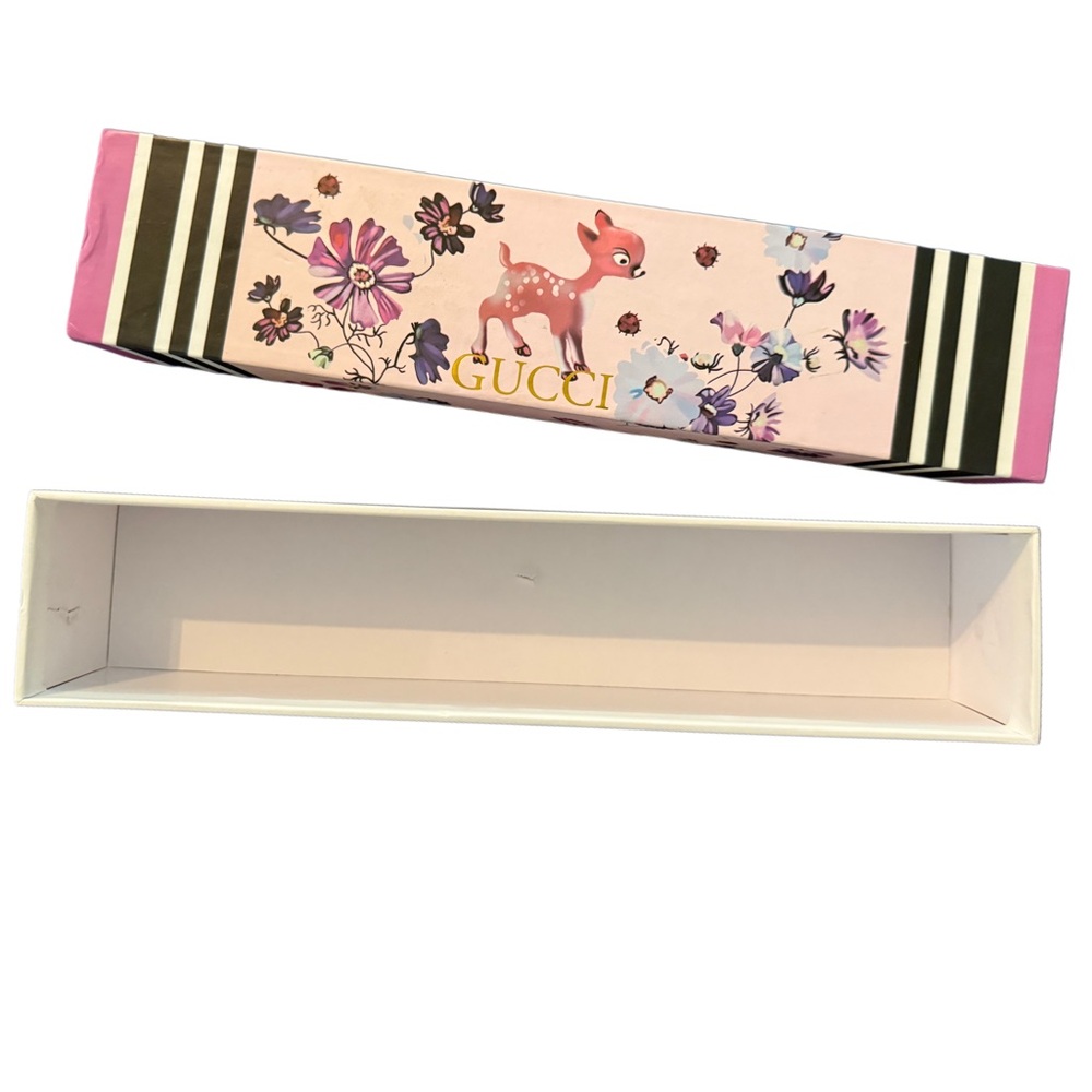 Gucci Box - Pink / Floral / Deer  *Box only*